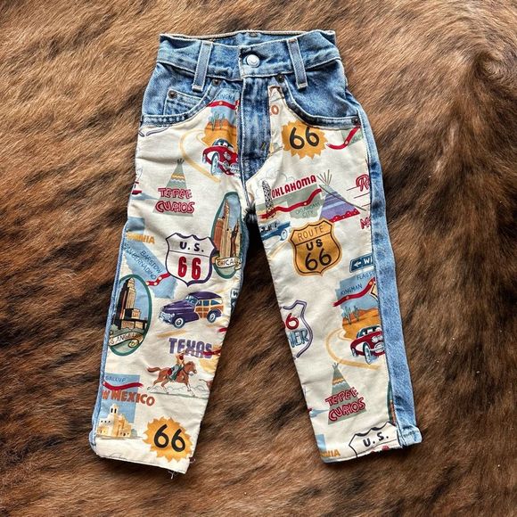 Vintage Levis Cowboy/Western Upcycled Themed Jeans 3 Pairs NWT - Picture 2 of 15